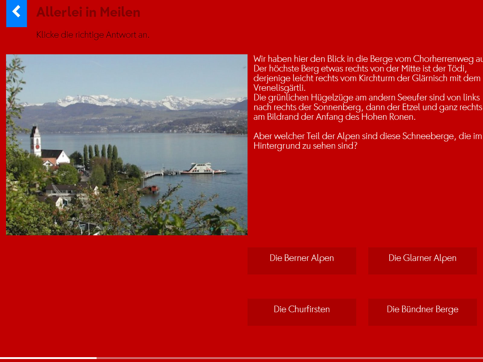 Heimatkunde Schweizer Gemeinden Screenshot 1 Heimatkunde Schweizer Gemeinden Screenshot 1