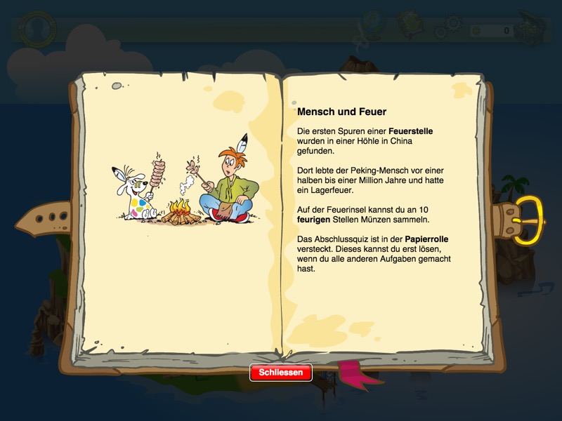 JUNIOR-Xplore Feuerinsel Screenshot 1 JUNIOR-Xplore Feuerinsel Screenshot 2