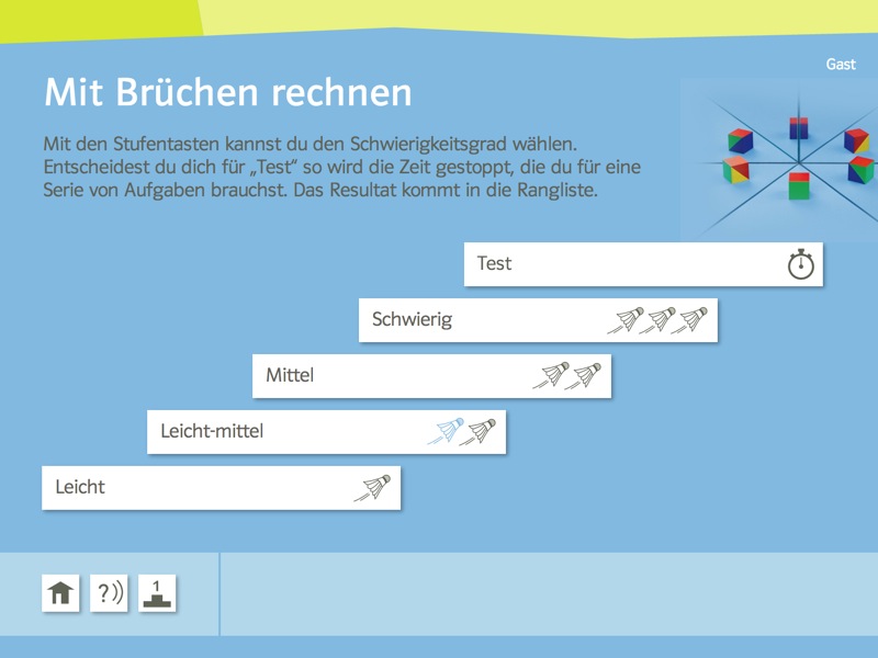 Rechentraining und Kopfgeometrie 6 Background 3