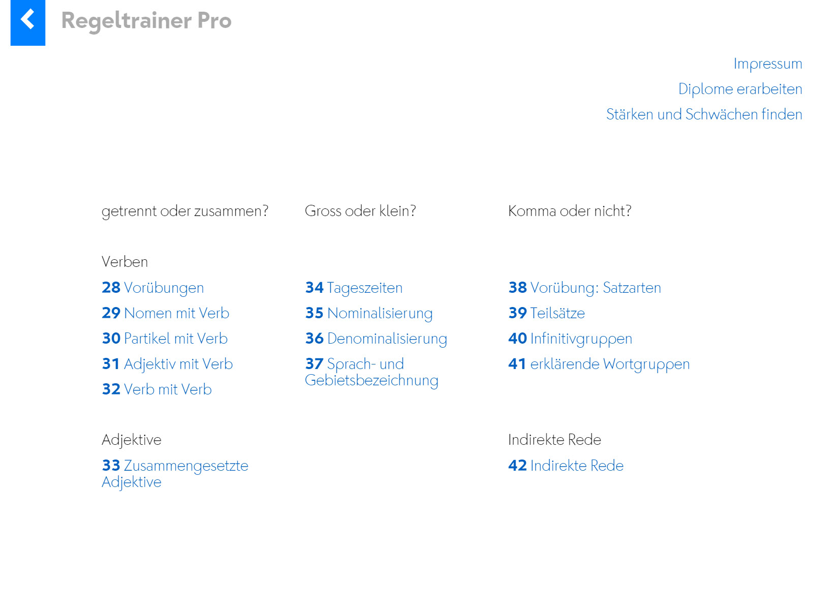 RegeltrainerPro Screenshot 1 RegeltrainerPro Screenshot 1