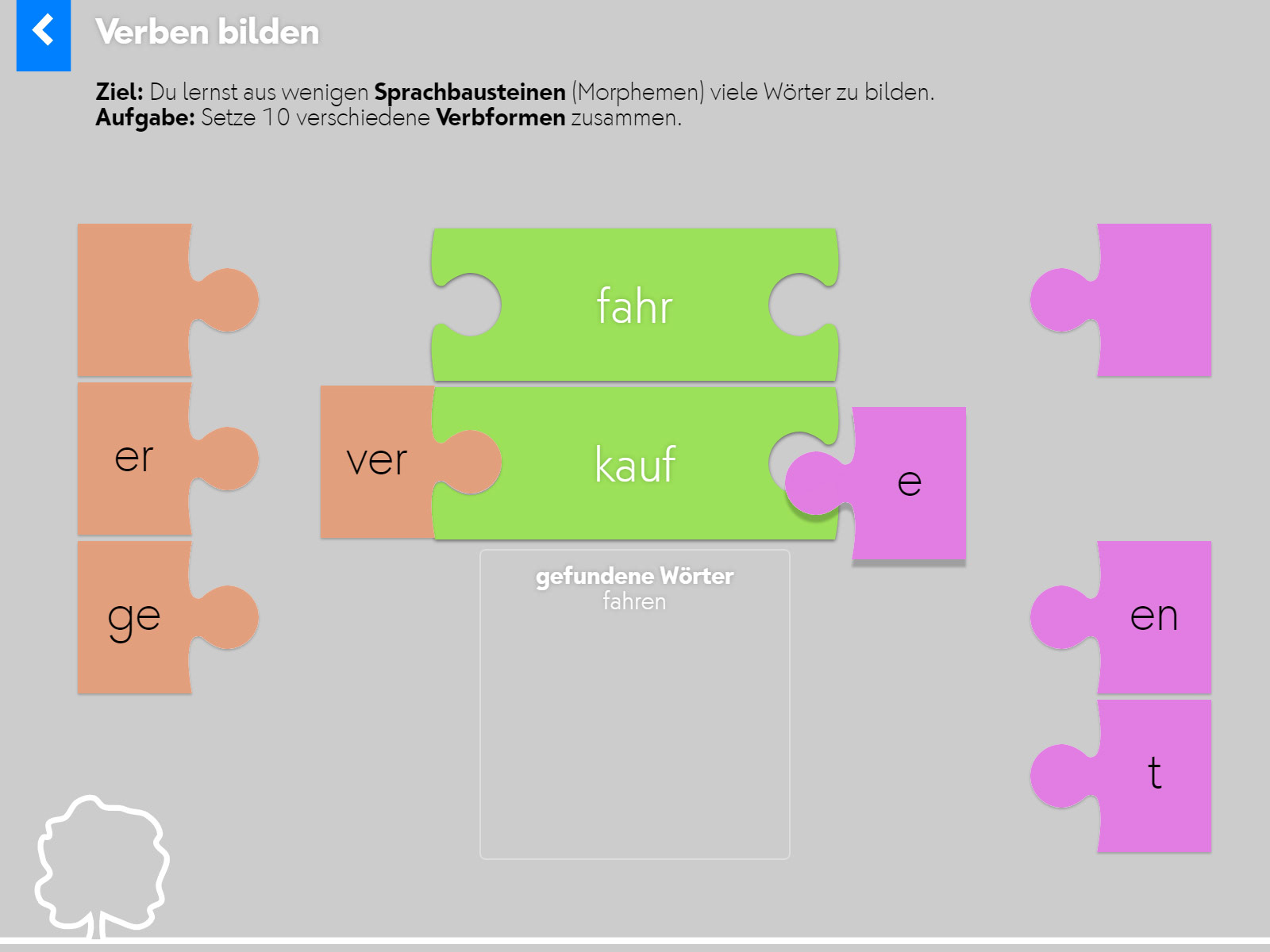 Wortstämme Screenshot 1 Wortstämme Screenshot 1