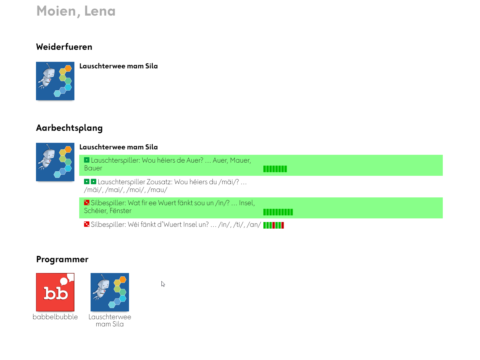 Lauschterwee mam Sila Screenshot 1 Lauschterwee mam Sila Screenshot 5