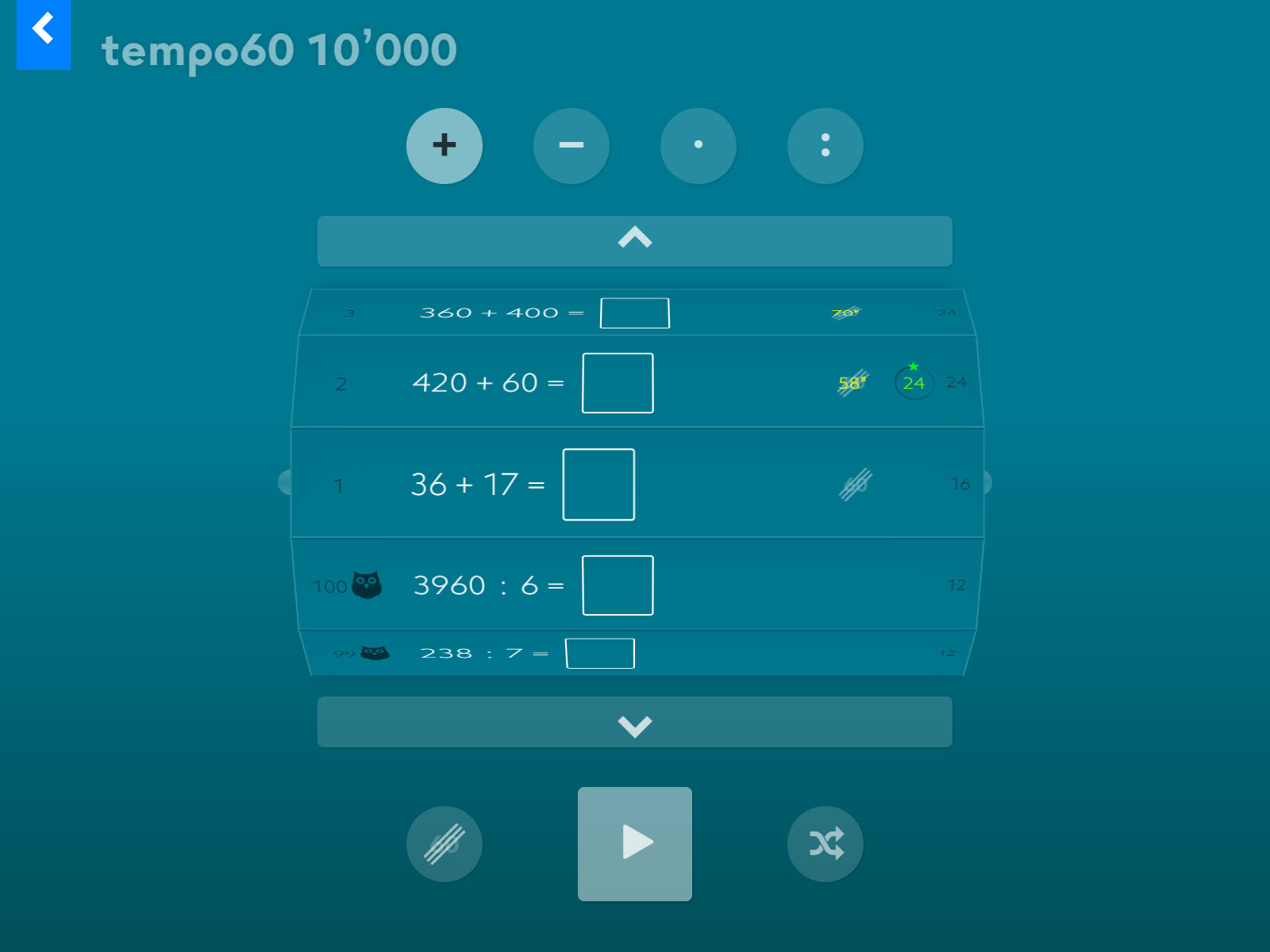 tempo60 10’000 Screenshot 1 tempo60 10’000 Screenshot 1