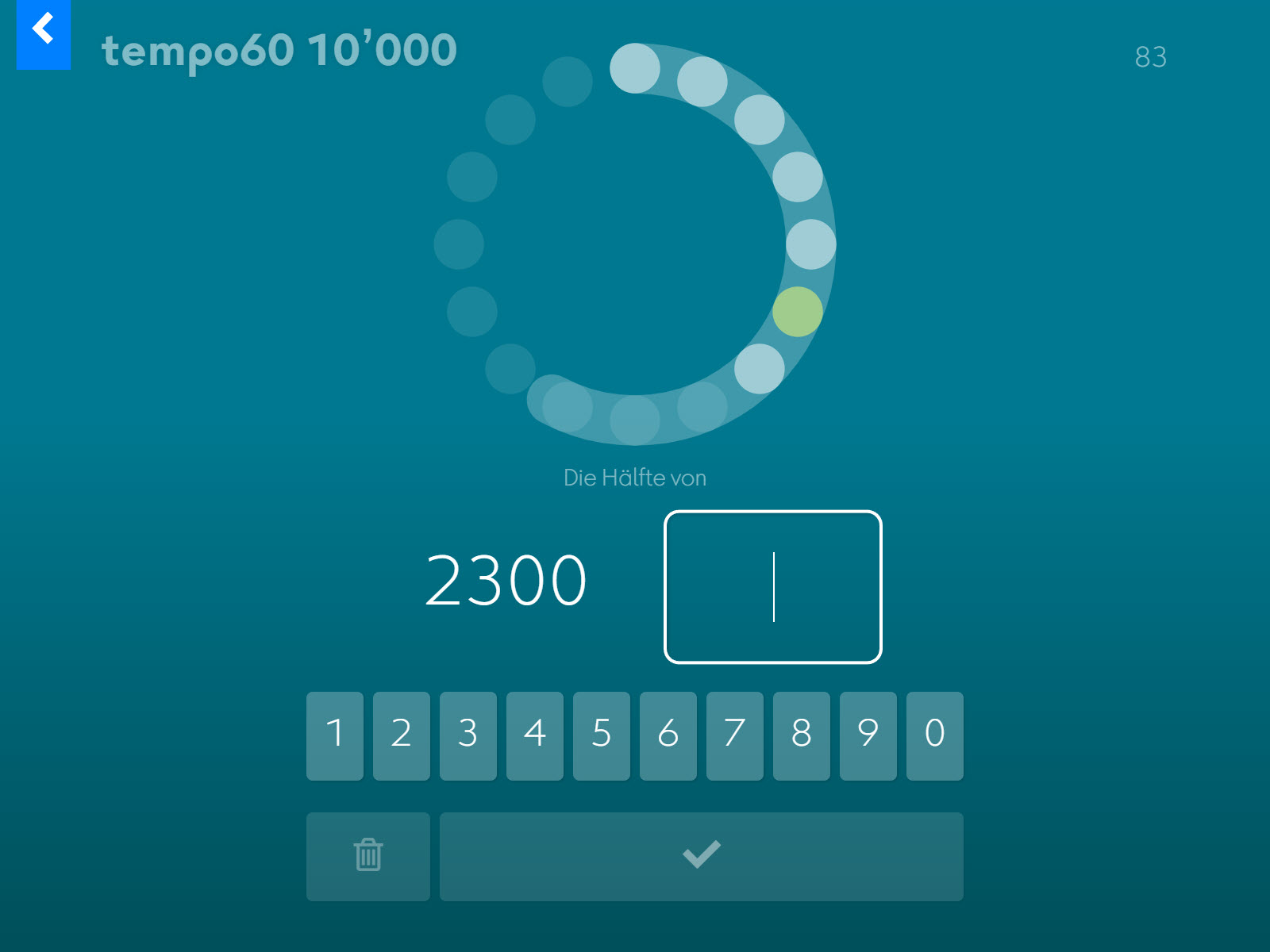 tempo60 10’000 Screenshot 1 tempo60 10’000 Screenshot 4