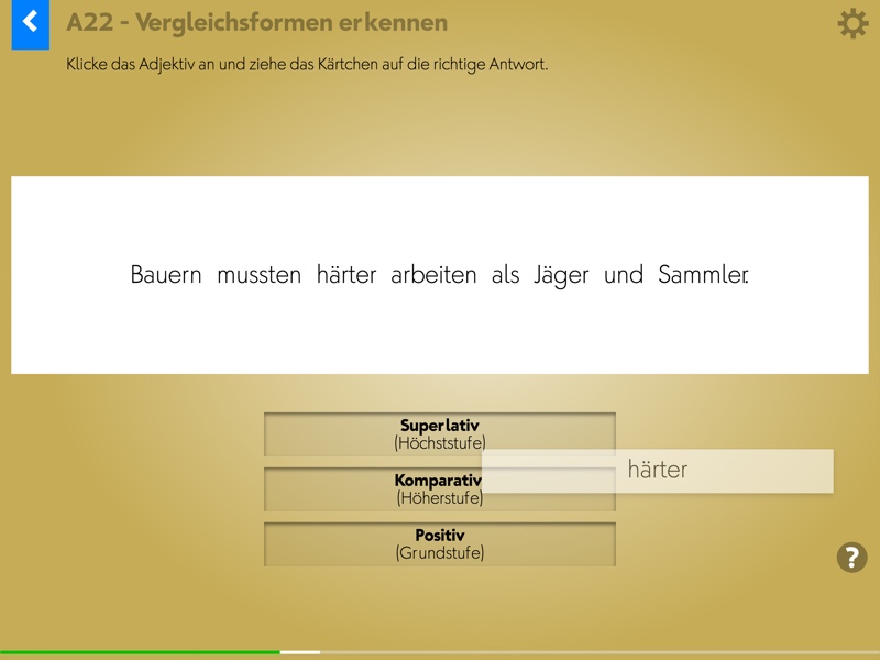 Wortgrammatik: Adjektive Screenshot 1 Wortgrammatik: Adjektive Screenshot 3