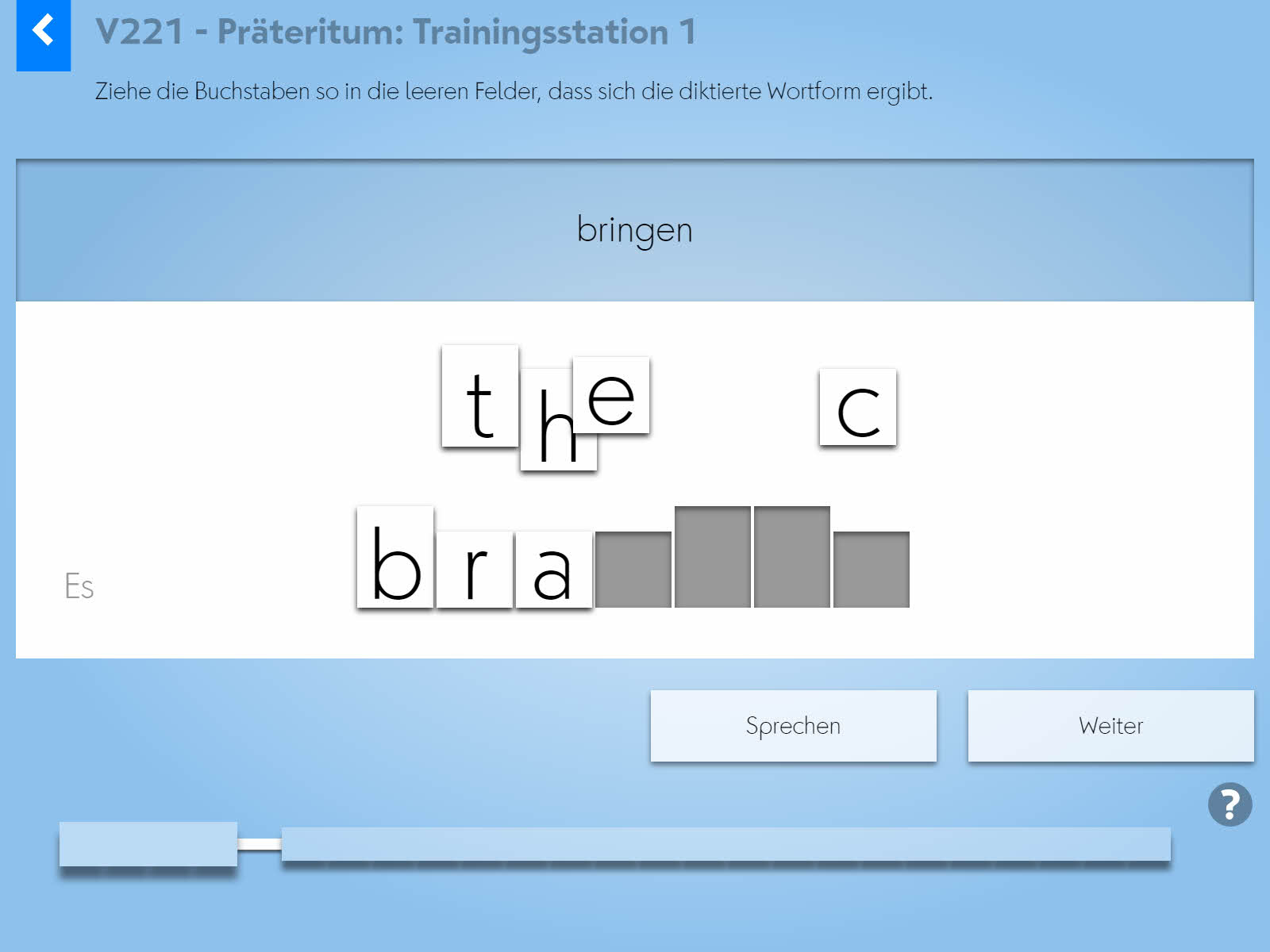 Wortgrammatik: Verben Screenshot 1 Wortgrammatik: Verben Screenshot 3